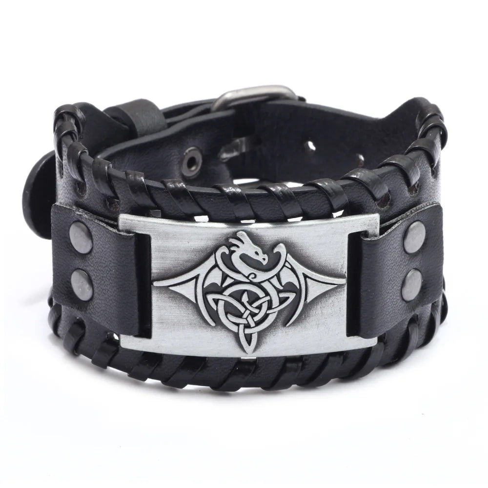 Totem Design Compass Bracelet