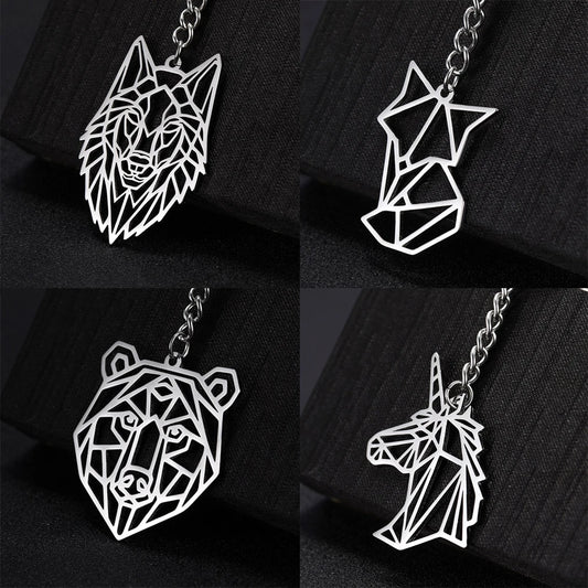 Animal Keychain silver