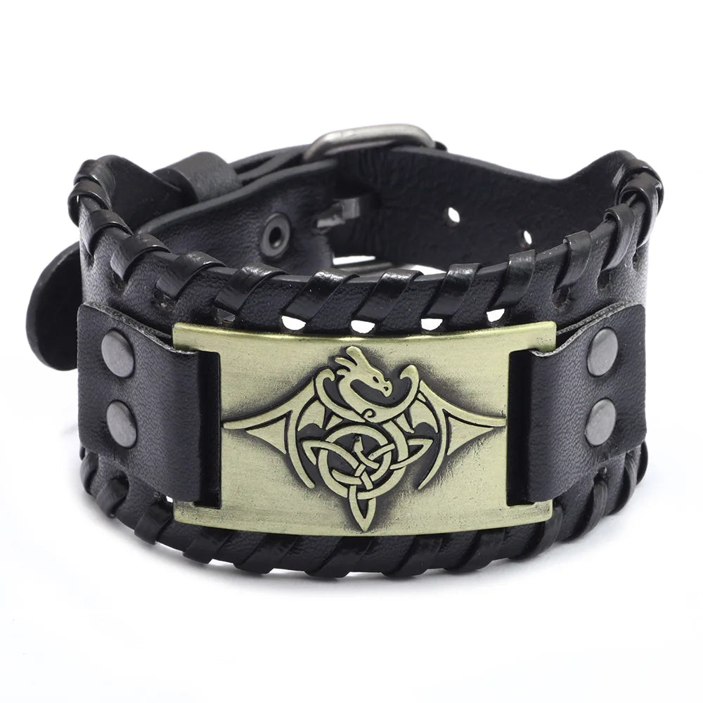 Totem Design Compass Bracelet