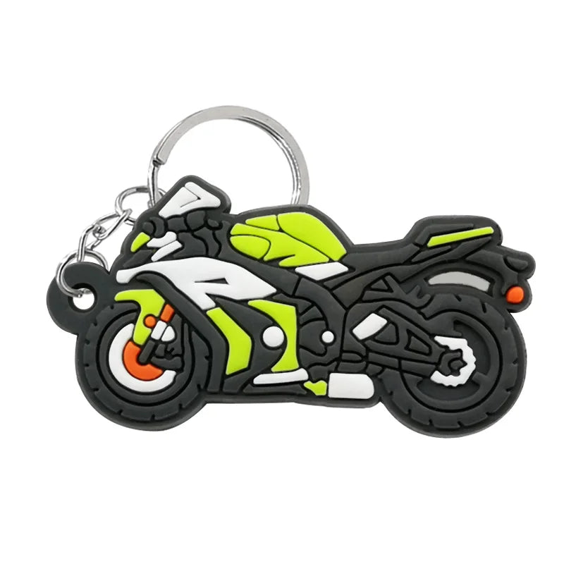 1PCS Vehicle PVC Keychain