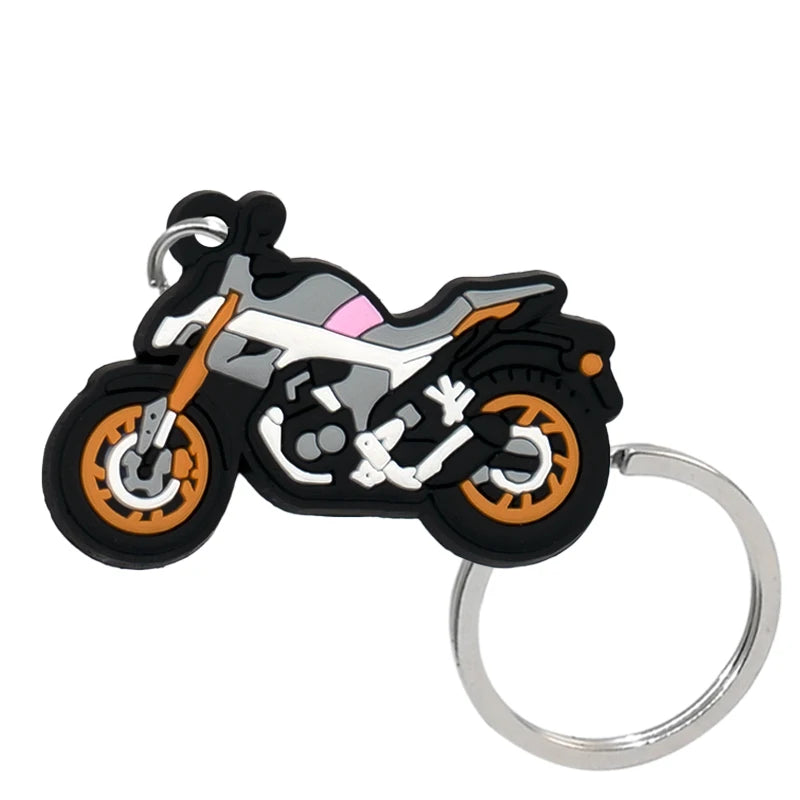 1PCS Vehicle PVC Keychain