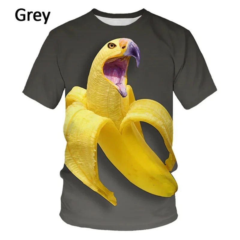 3D Printing Fruit Banana T Shirt