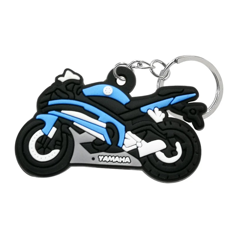 1PCS Vehicle PVC Keychain