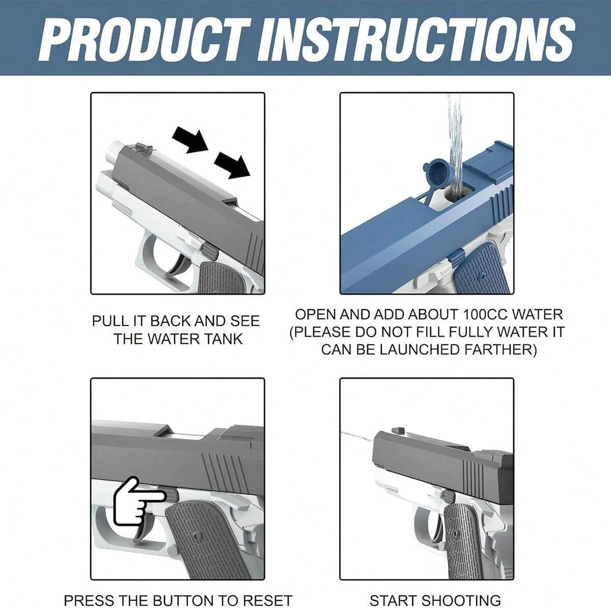 M1911 Water Guns Pistol