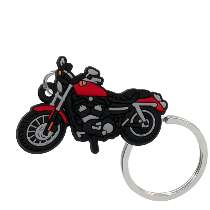 1PCS Vehicle PVC Keychain