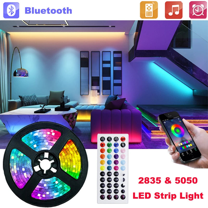 LED Strip Light in different colors