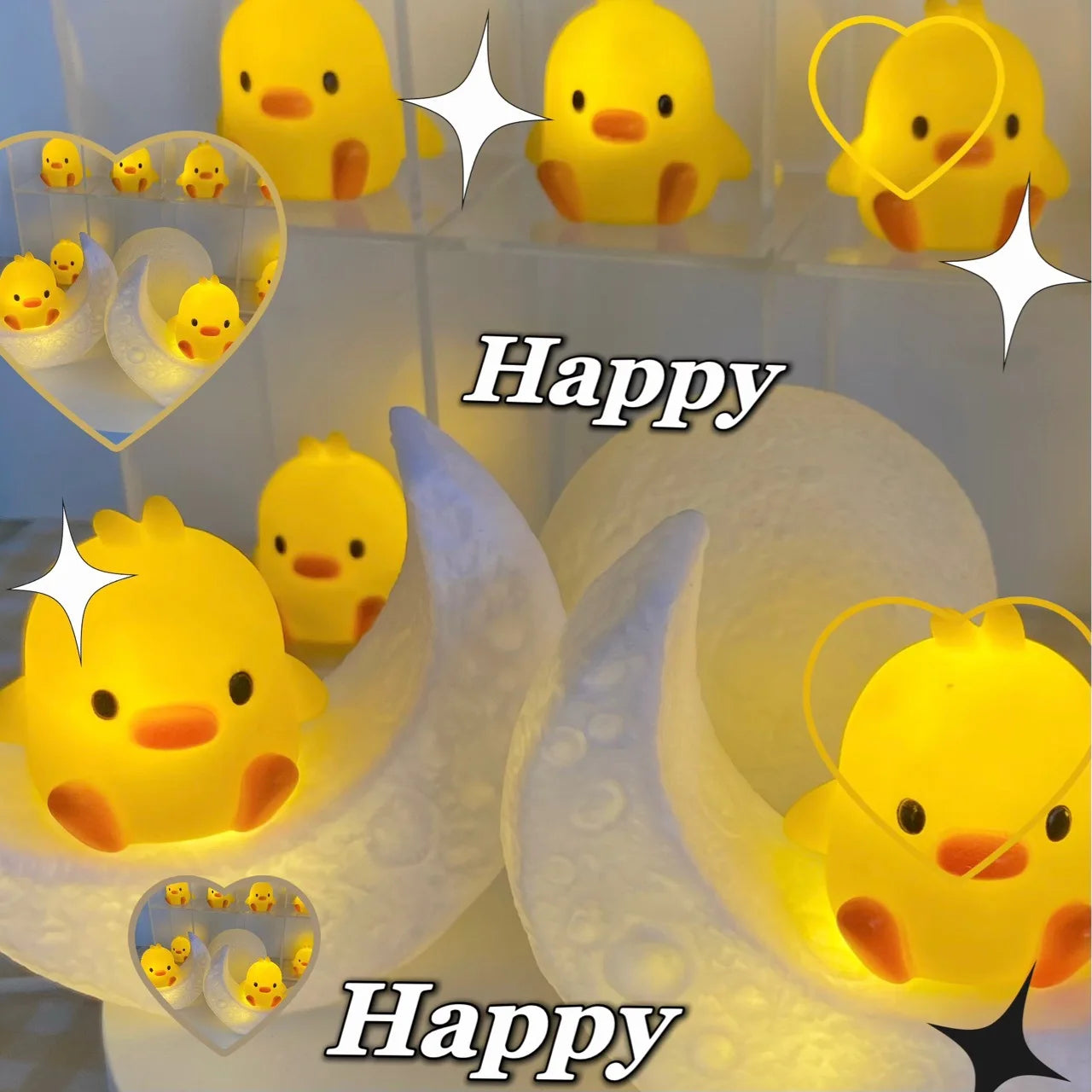 Duck LED Night Light Bedroom Decoration