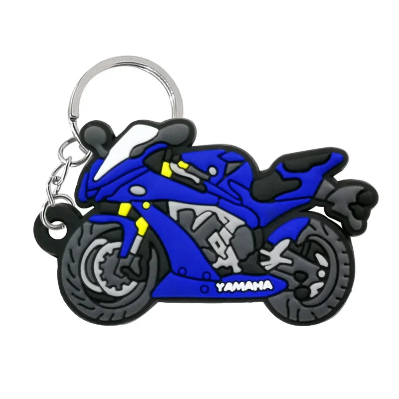 1PCS Vehicle PVC Keychain