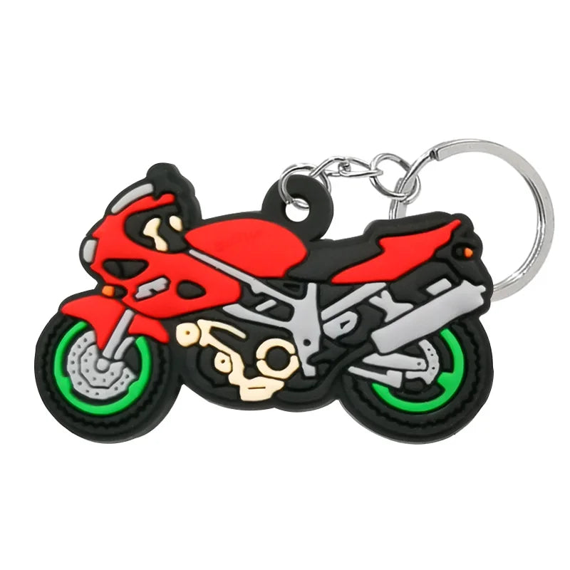 1PCS Vehicle PVC Keychain