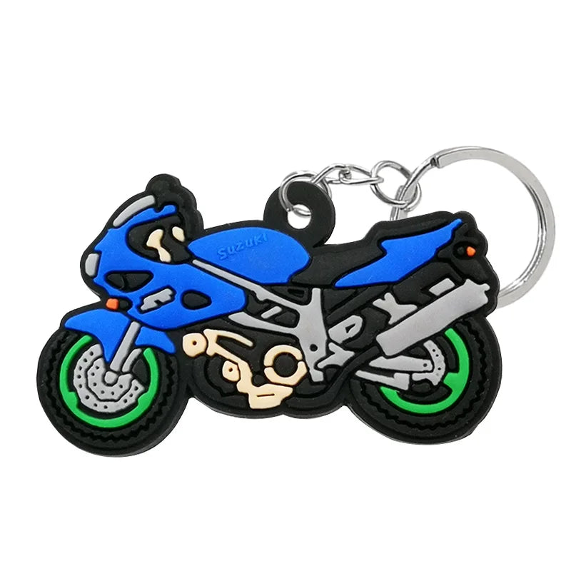 1PCS Vehicle PVC Keychain