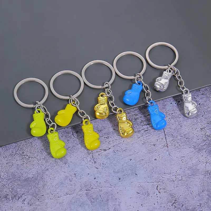 Unique Boxing Gloves Key Chain