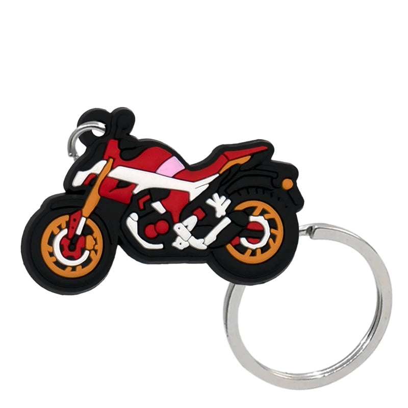 1PCS Vehicle PVC Keychain