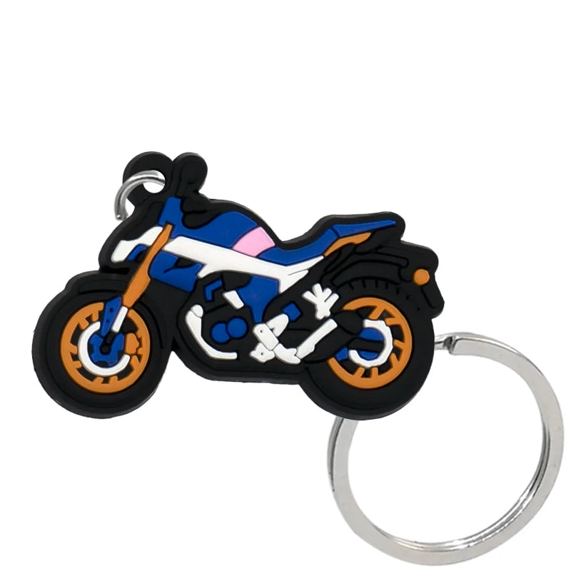 1PCS Vehicle PVC Keychain