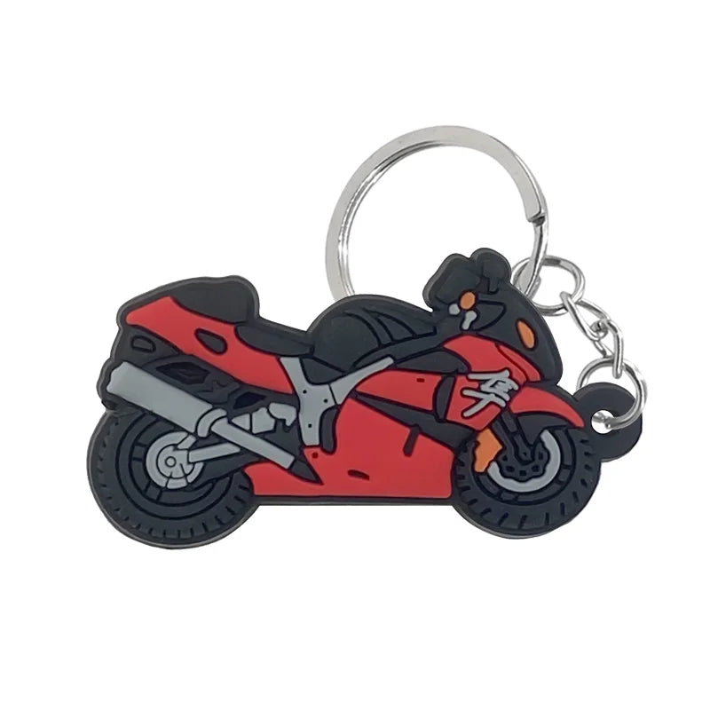 1PCS Vehicle PVC Keychain