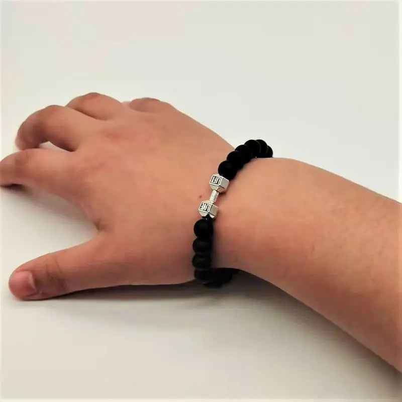 Lava Bracelet Black Volcanic