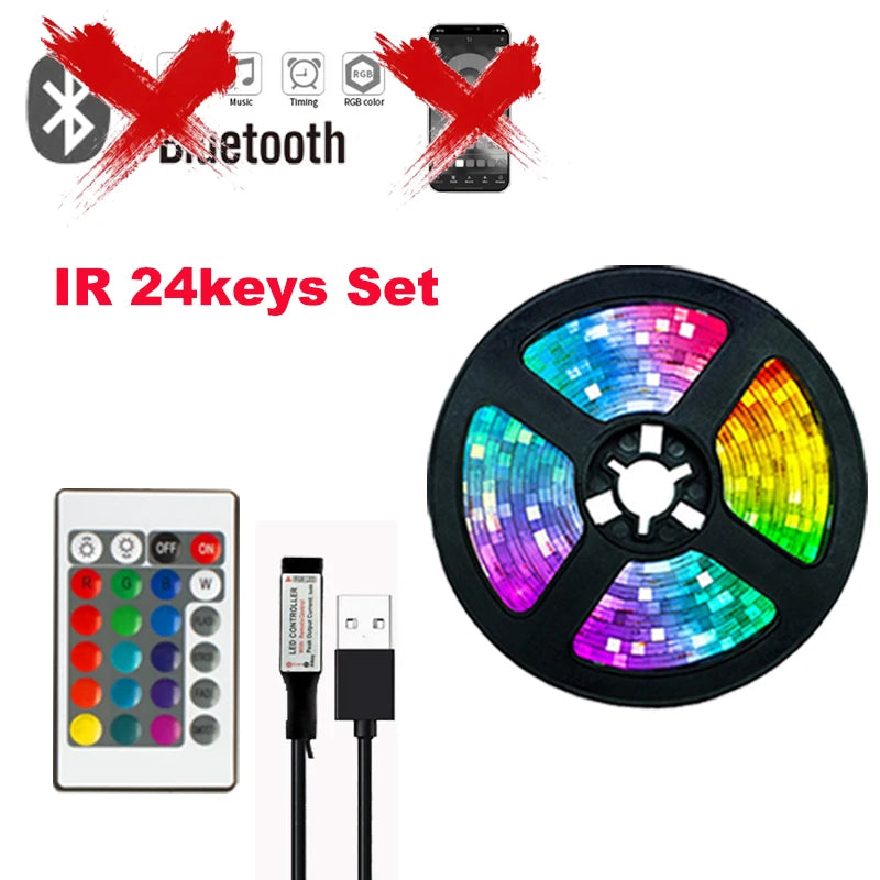 LED Strip Light in different colors