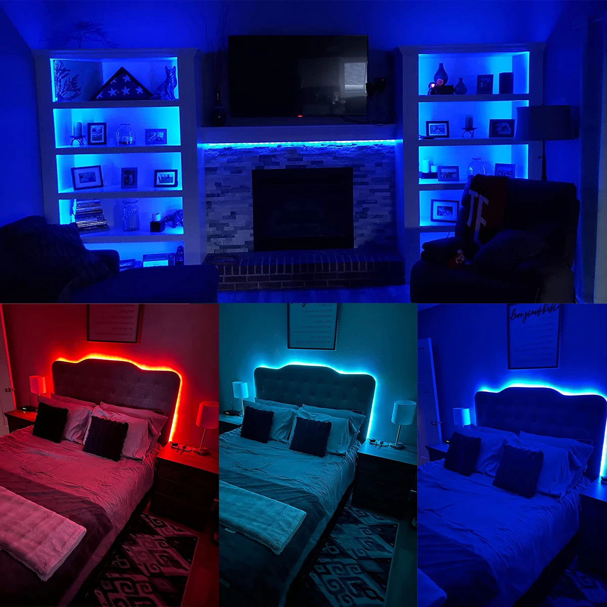 LED Strip Light in different colors