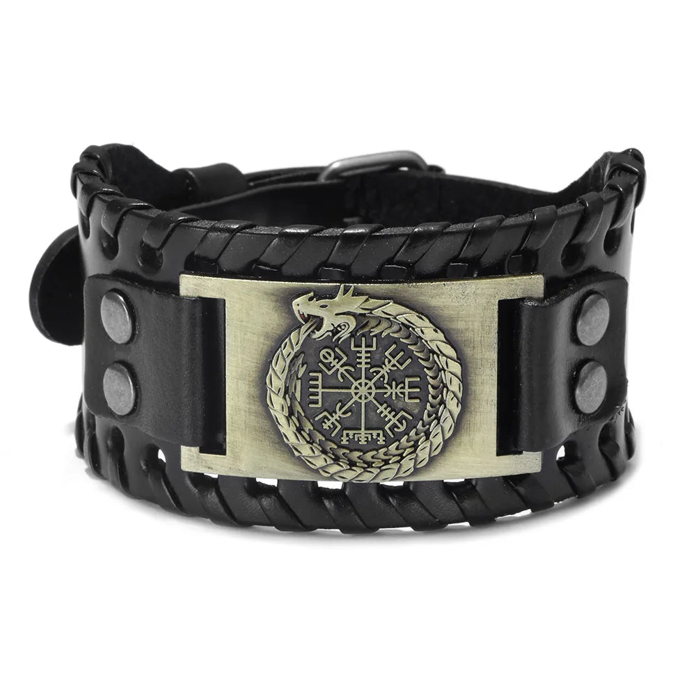 Totem Design Compass Bracelet