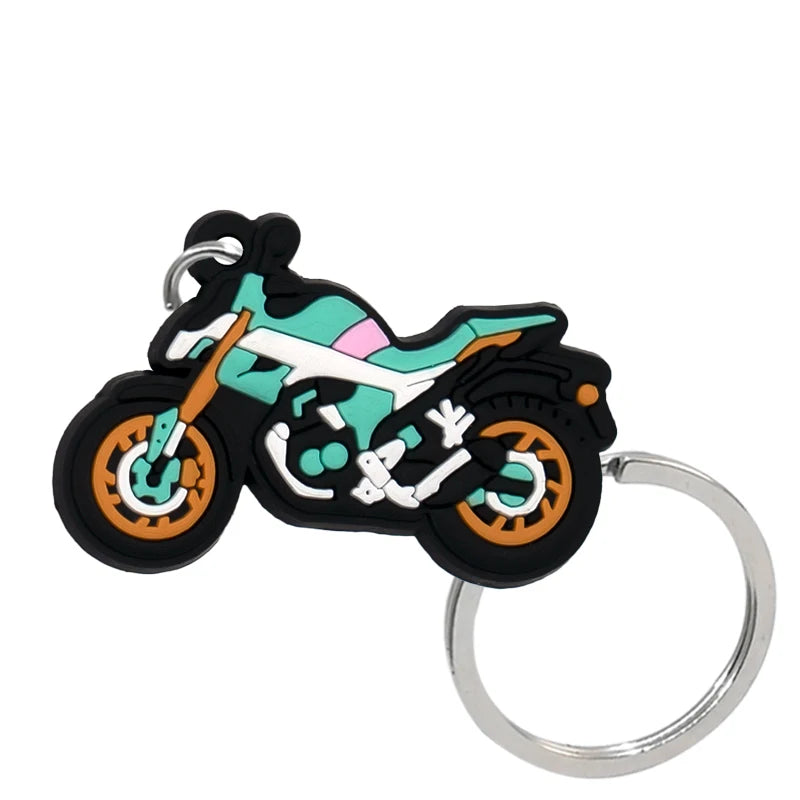 1PCS Vehicle PVC Keychain