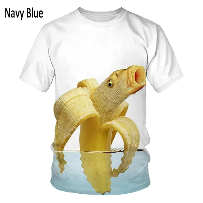 3D Printing Fruit Banana T Shirt