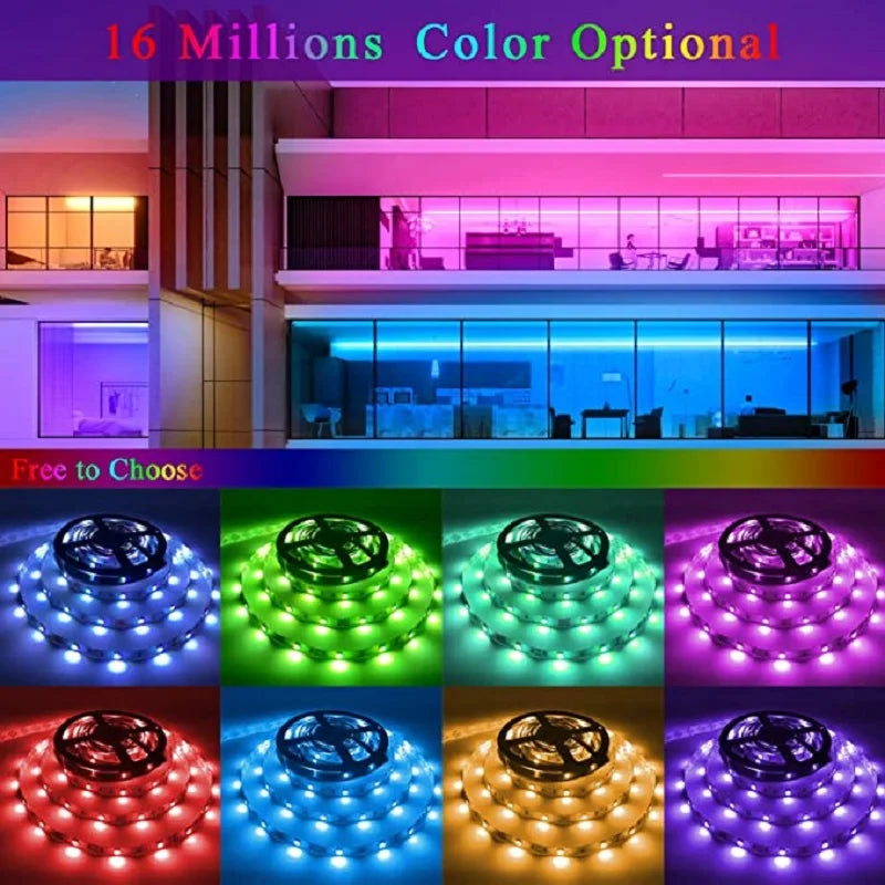 LED Strip Light in different colors