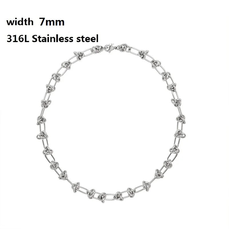 Stainless Steel Cuban Chain Bracelet